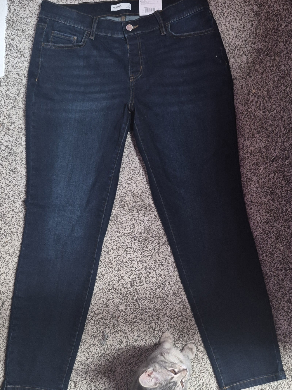 Sonoma Dark Blue Skinny Jeans